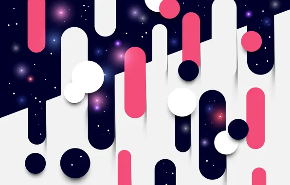 Picture circles, abstraction, background, texture, geometry