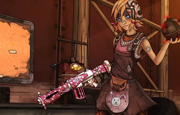 Picture girl, ART, 2K Games, Borderlands 2, Gearbox Software, Tiny Tina