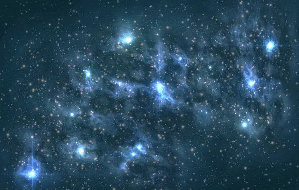 Space, stars, space, stars