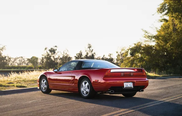 Picture Acura, NSX, Acura NSX, rear view