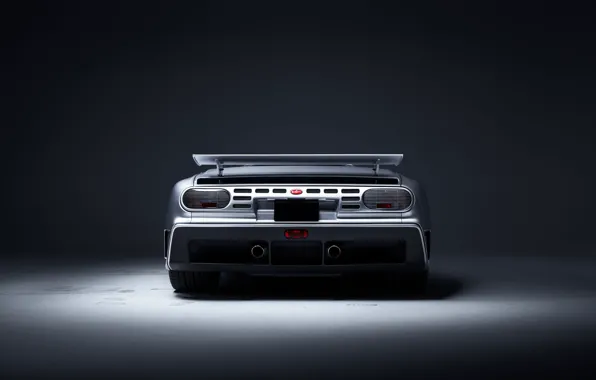 Picture Bugatti, rear, EB 110, Bugatti EB110 SS