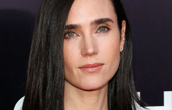 Look, girl, actress, brunette, beautiful, Jennifer Connelly, Jennifer Connelly