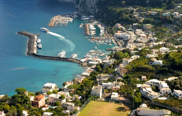 The city, Marina, Italy, Capri, Capri