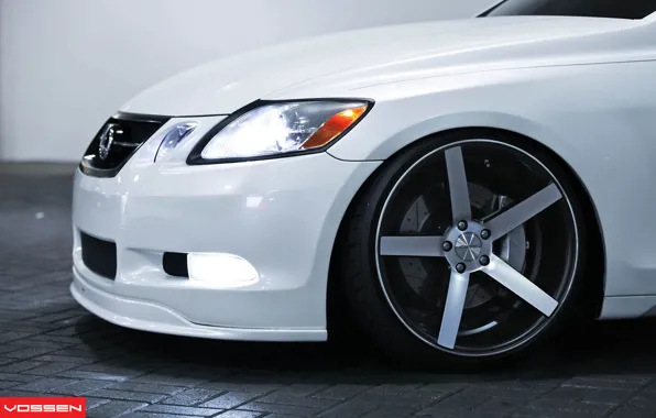 Lexus, White, Vossen