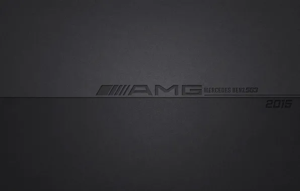 Download Black And White AMG Logo Wallpaper