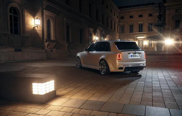 Rolls-Royce, 4x4, Tuning, Rolls Royce, Rims, Crossover, Rear, Cullinan