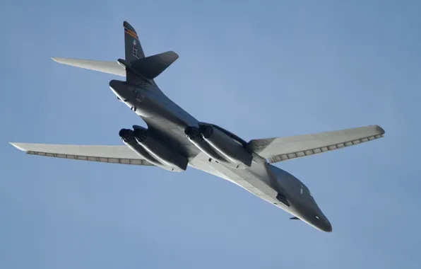 Picture flight, Lancer, bomber, B-1, strategic, Rockwell, supersonic