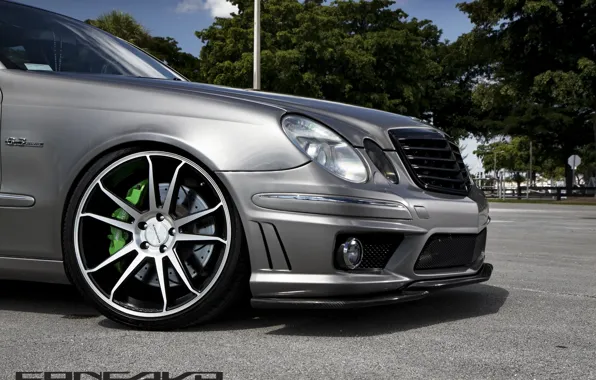 Machine, auto, lights, Mercedes Benz, bumper, auto, Black, Matte