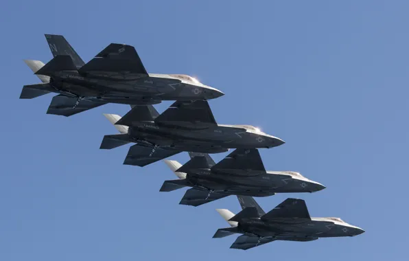 Fighter, bomber, Stroy, Lightning II, F-35C