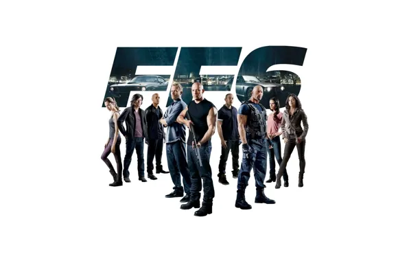 Machine, background, the film, actors, Jordana Brewster, characters, Vin Diesel, Paul Walker