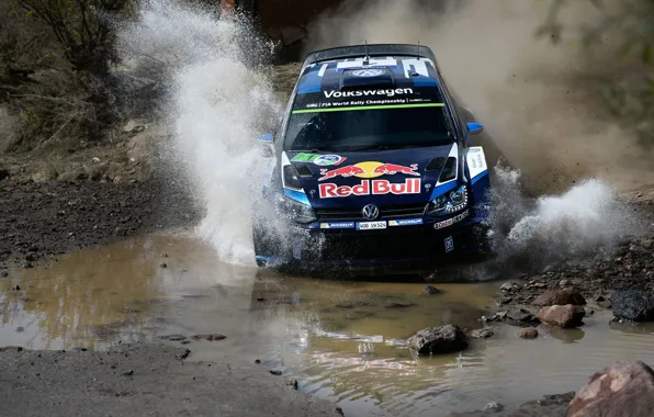 Reflection, Volkswagen, Stones, Squirt, WRC, Rally, Polo, Ford