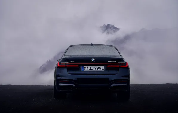 Mountains, BMW, sedan, feed, G12, 2020, 7, 7-series