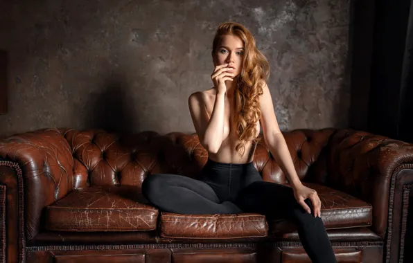 Chest, look, pose, wall, model, makeup, figure, hairstyle