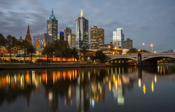 The city, Skyscrapers, Melbourne