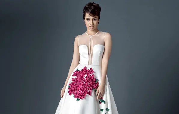 Girl, photo, makeup, dress, the bride, Shraddha Kapoor