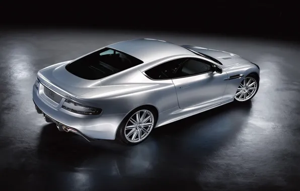 Picture Aston Martin, silver