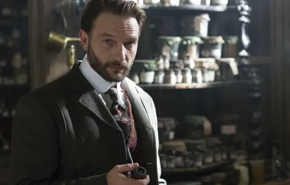 Tube, costume, actor, shelf, the series, coat, men, character