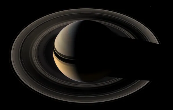Photo, planet, ring, Saturn, orbit, Saturn, NASA, Cassini