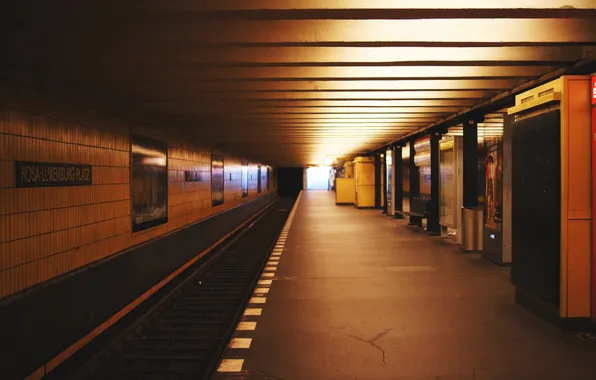 Picture the way, metro, station, underground