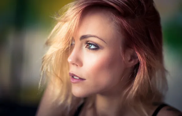 Eyes, look, girl, face, portrait