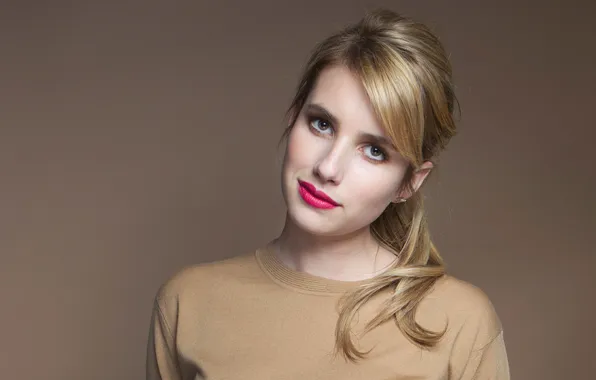 Background, makeup, actress, hairstyle, photographer, Emma Roberts, Emma Roberts, Victoria Will