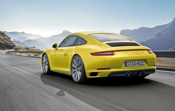 Picture coupe, 911, Porsche, Porsche, Coupe, 2015, Carrera 4S