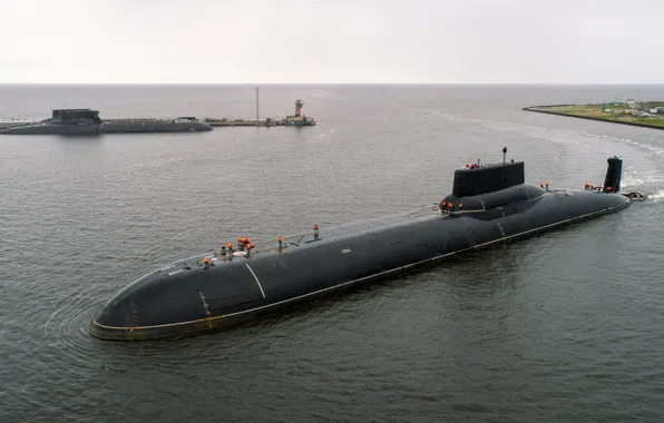 Shark, submarine, atomic, the project 941