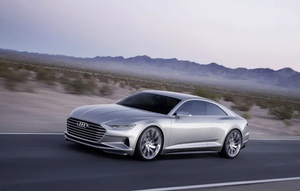 Concept, Audi, coupe, Coupe, 2014, on the road, Prologue