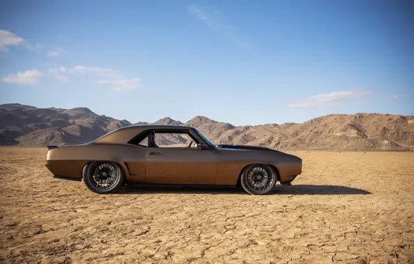 Chevrolet, Side, Chevrolet Camaro, Sand, SEMA, 2023
