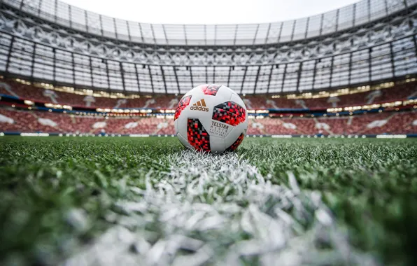 Picture The ball, Sport, Football, Russia, Russia, Adidas, 2018, Stadium