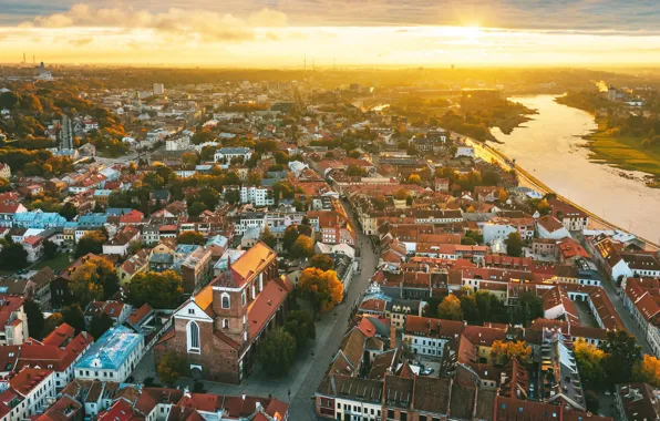 The city, Lithuania, Kaunas