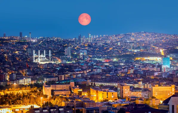 City, asia, castle, architecture, cityscape, capital, ankara, anatolia