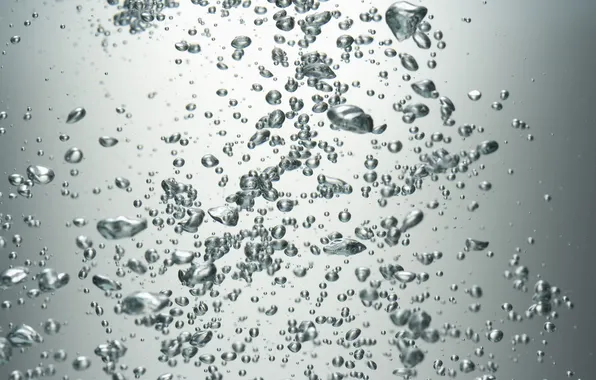 Water, drops, dark