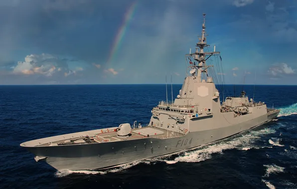 Frigate, F-104, Spanish Navy, Mendez Nunez
