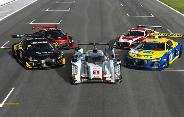 Audi, Machine, Sports car, King of Endurance Racing