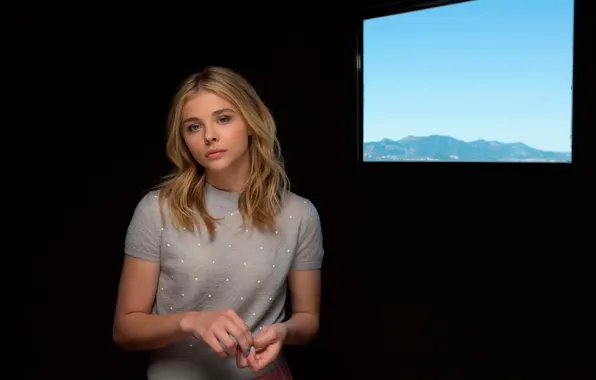 Picture Chloe Grace Moretz, Clouds of Sils Maria, Cannes Film Festival, Sils-Maria