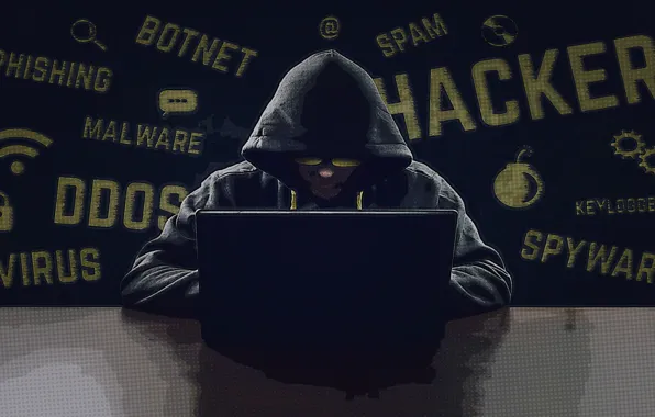 Computer, password, hacker, technology
