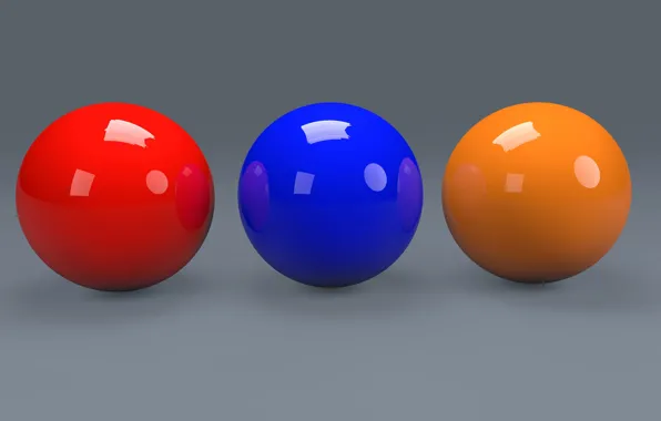 Picture paint, ball, the volume