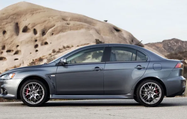 Mitsubishi Lancer, Cars, silver color