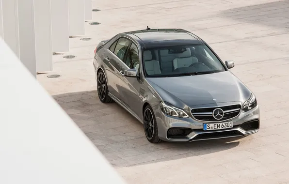 Picture Mercedes-Benz, AMG, gray, E 63