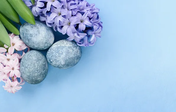 Flowers, holiday, eggs, Easter, geocity
