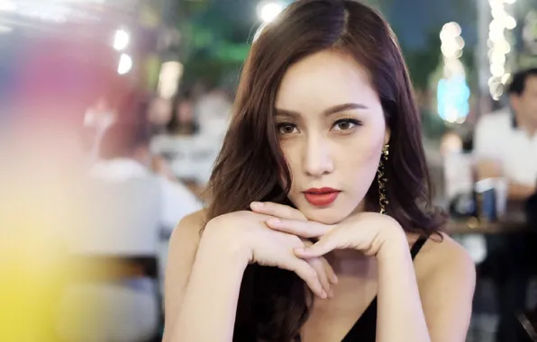 Girl, Beautiful, Asian, Eyes, Woman, Lady, Lips, Cute