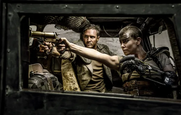 Picture Charlize Theron, Charlize Theron, Tom Hardy, Tom Hardy, Mad Max, Fury Road, Mad Max, Road …
