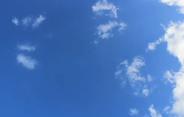 The sky, clouds, texture