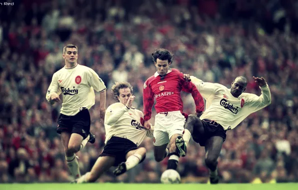Picture football, football, manchester united, ryan giggs, soocer