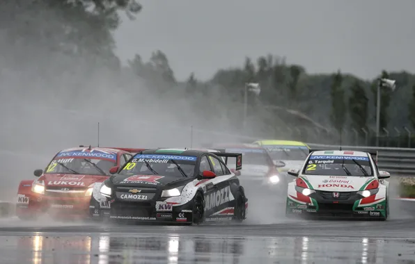 Chevrolet, race, the car, Honda, car, LADA, Granta, Civic