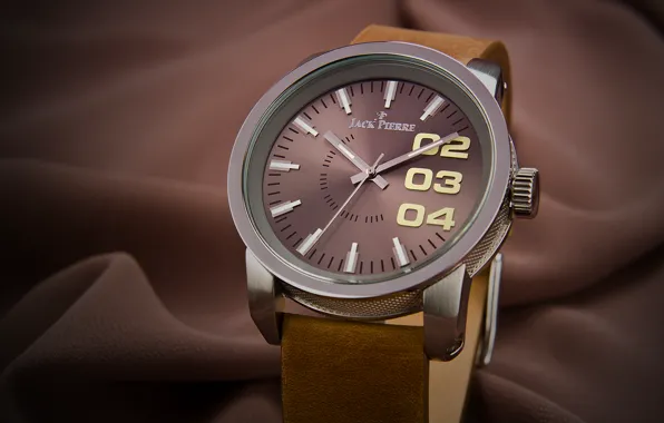 Design, Jack Pierre, leather watch