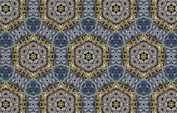Color, background, figure, kaleidoscope