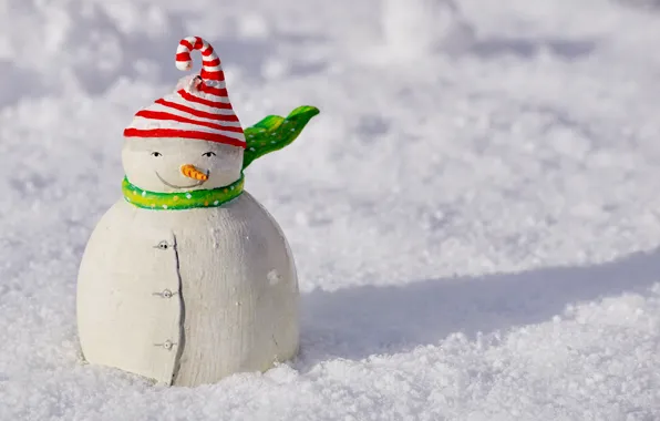 Winter, light, snow, smile, holiday, toy, shadow, Christmas