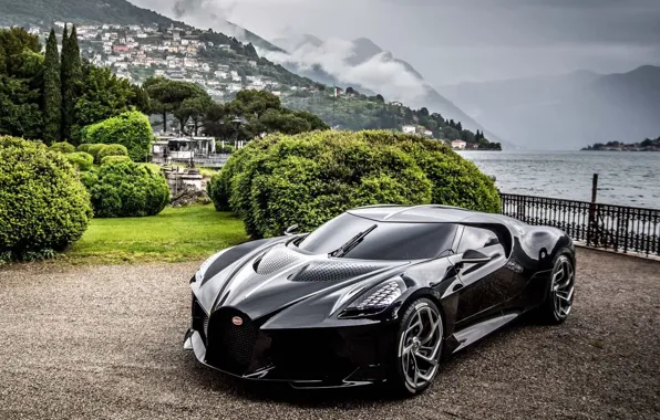 Picture Bugatti, Black, car